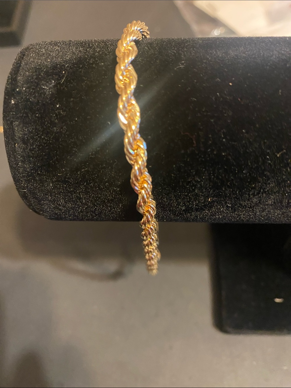 Gold-Tone Rope Twist Bracelet - Women Jewelry